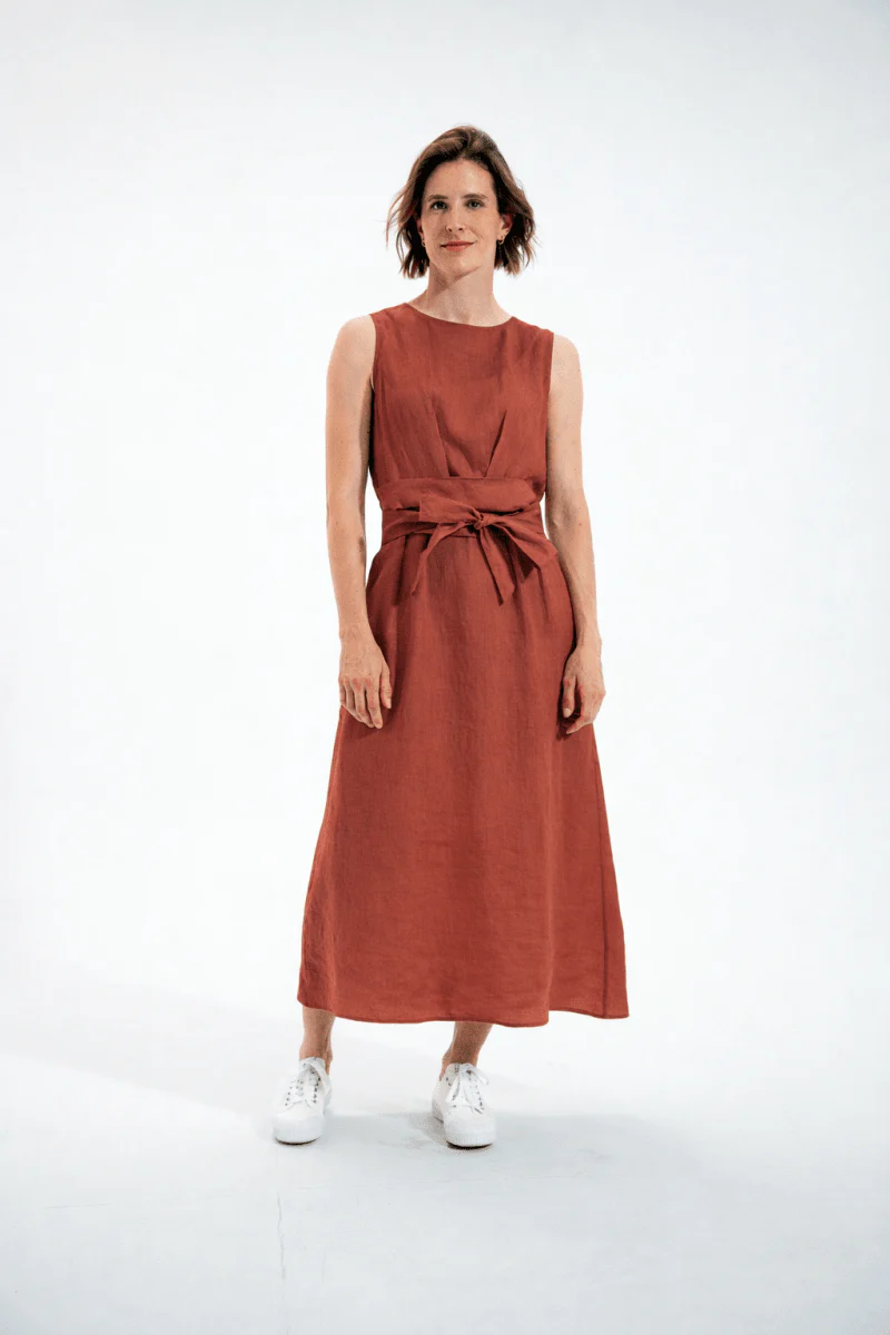 Robe longue en lin ROME