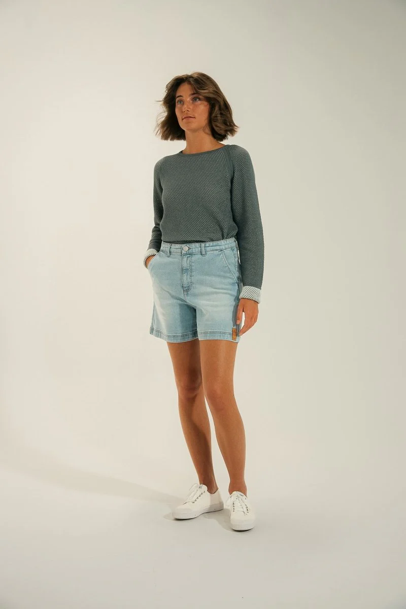 Short en jeans SALINE - Image 4