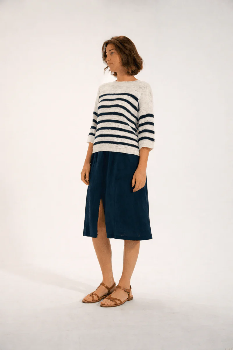 Pull grosse maille fantaisie TABOA - Image 3