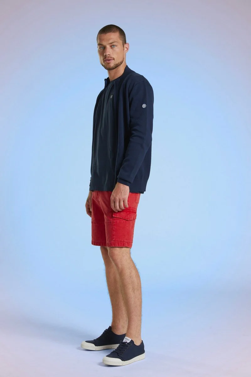 Cardigan zippé avec col camionneur TALLY - Image 4