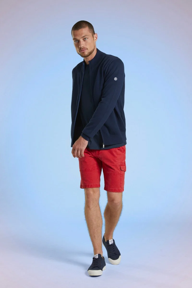 Cardigan zippé avec col camionneur TALLY - Image 5