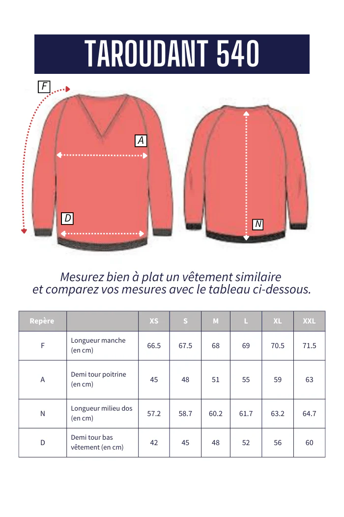 Pull encolure V TAROUDANT - Image 9