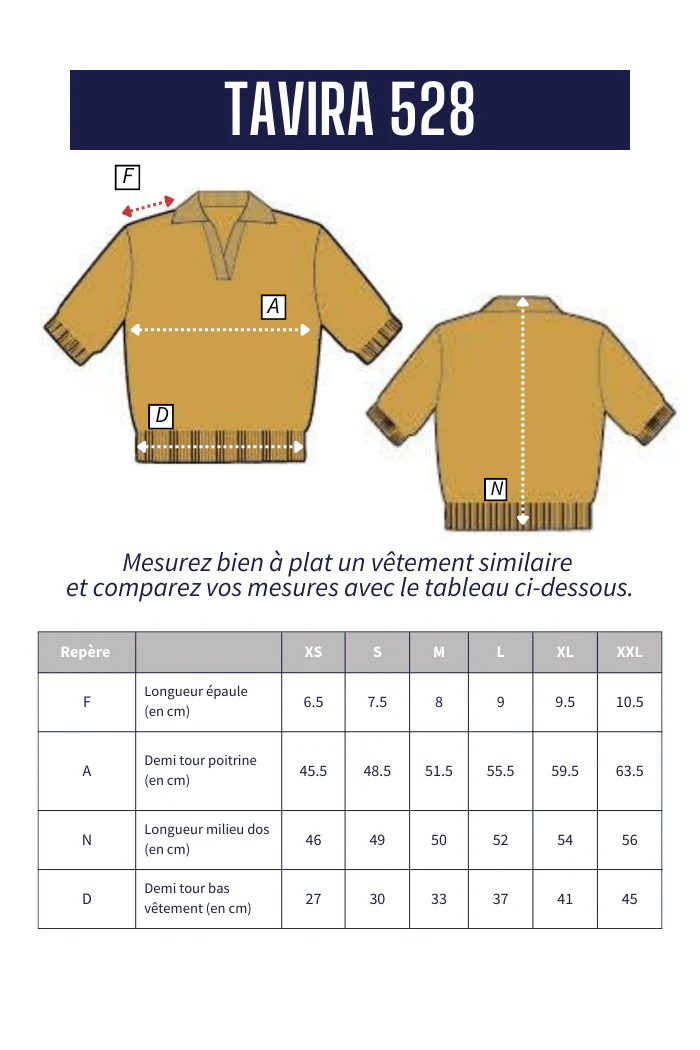 Pull col vareuse tricotage fantaisie TAVIRA - Image 6
