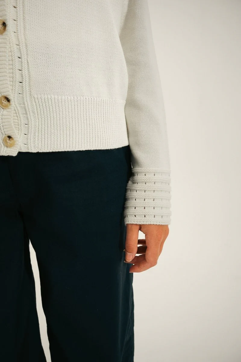 Cardigan boutonné encolure V TAZA - Image 6