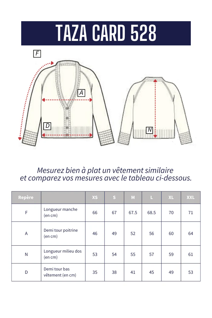 Cardigan boutonné encolure V TAZA - Image 8