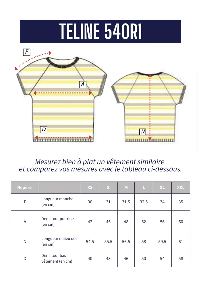 Pull à rayures TELINE - Image 7