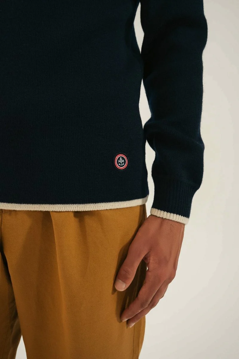 Pull marin MIXTE en laine vierge TIDES - Image 10