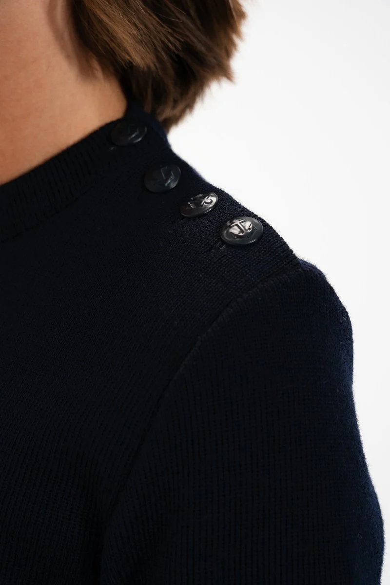 Pull marin MIXTE en laine vierge TIDES - Image 11