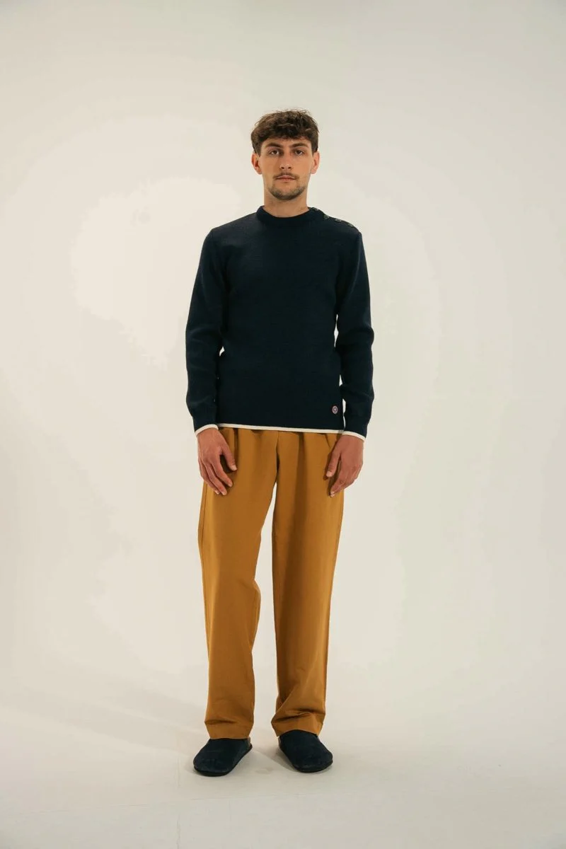 Pull marin MIXTE en laine vierge TIDES - Image 5