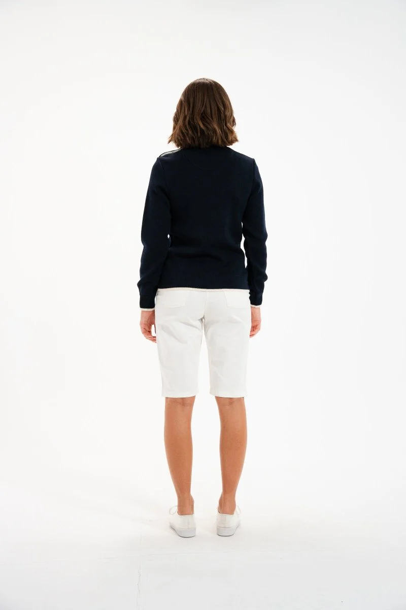 Pull marin MIXTE en laine vierge TIDES - Image 6