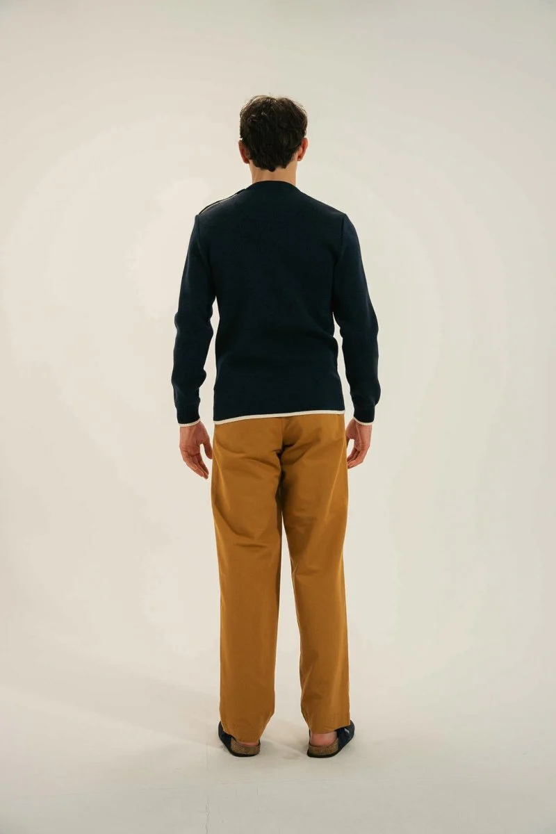 Pull marin MIXTE en laine vierge TIDES - Image 7