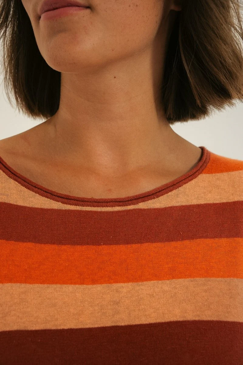 Pull rayé oversize TILOU - Image 3