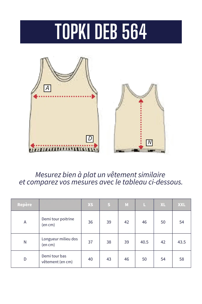 Débadeur en lin et coton TOPKI - Image 5