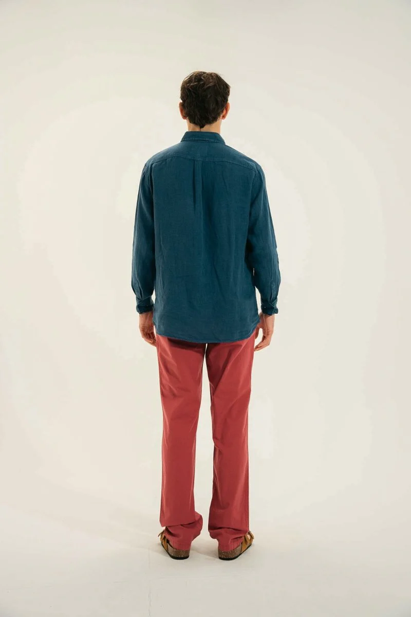 Pantalon élastiqué toile pigmentaire TRANSAT. - Image 4
