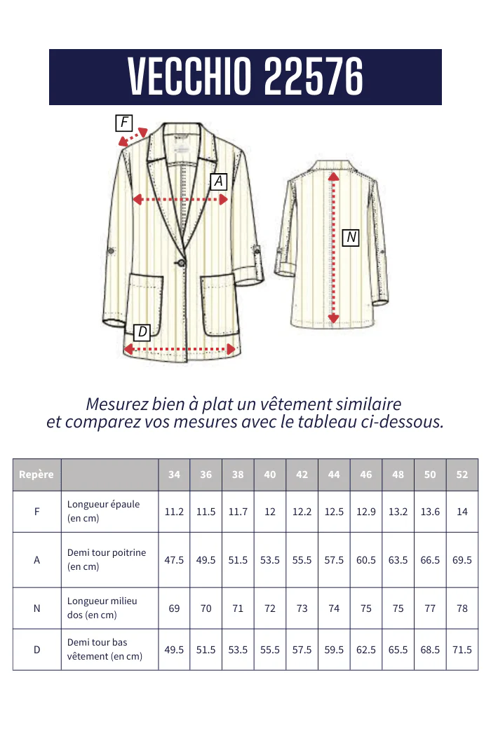 Blazer rayé VECCHIO - Image 8
