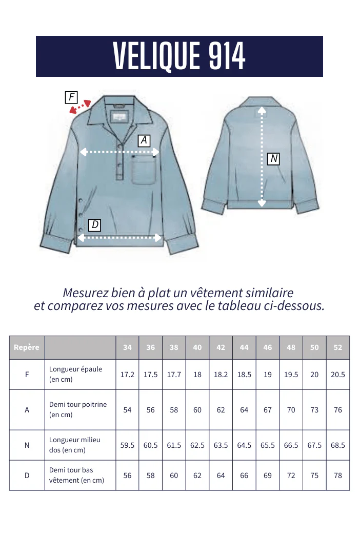 Vareuse en jeans VELIQUE - Image 10