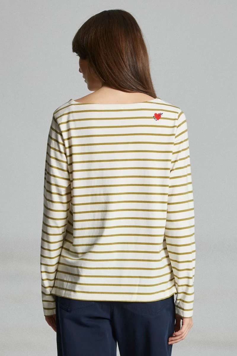 Marinière broderie cœur VENTEST - Image 6