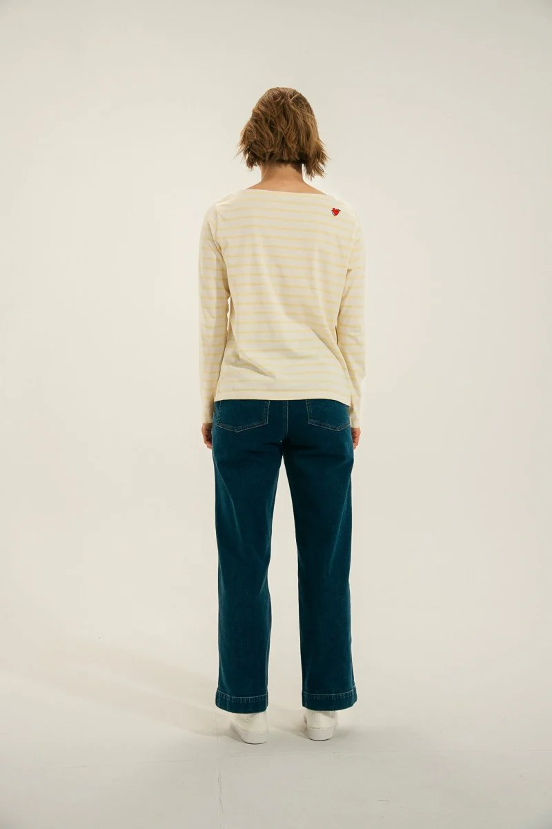 Marinière broderie cœur VENTEST - Image 3