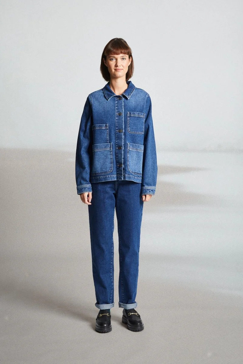 Veste de travail en denim VERONE - Image 2