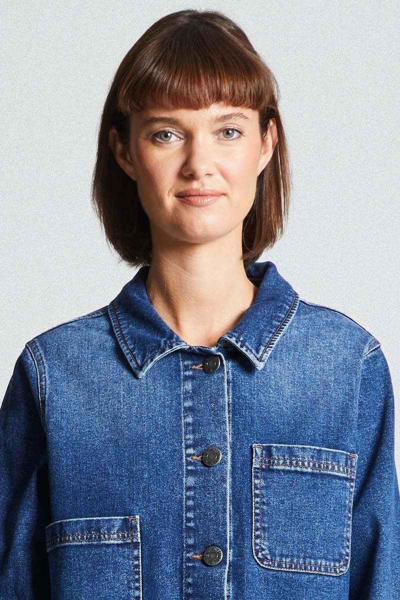 Veste de travail en denim VERONE - Image 3