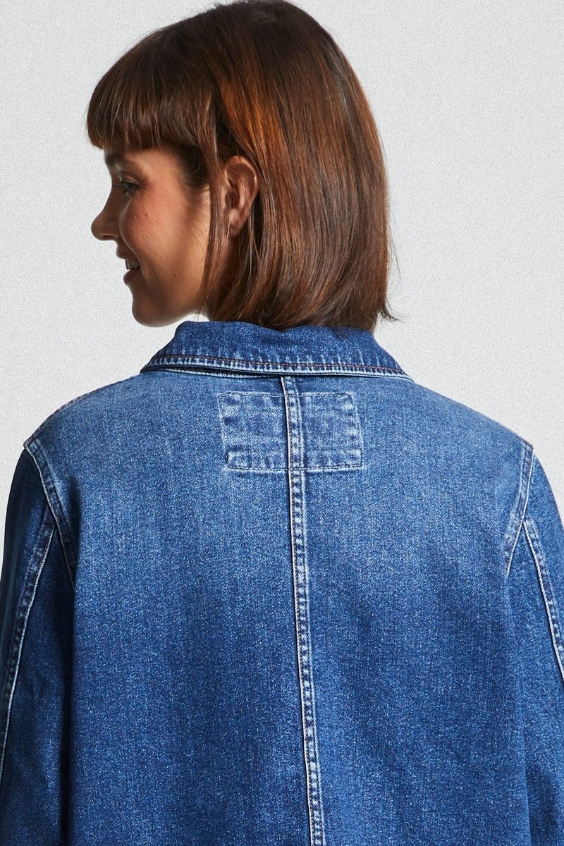 Veste de travail en denim VERONE - Image 4